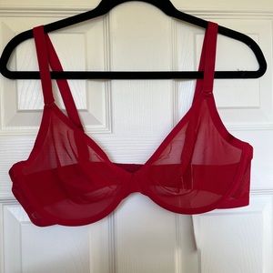 NWT Cuup Plunge Mesh Bra - 38C